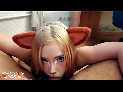 ❤️ Kitsune आफ्नो मुखमा डिक र कम निल्यो ❤️❌ गुदा अश्लील  ❌️❤